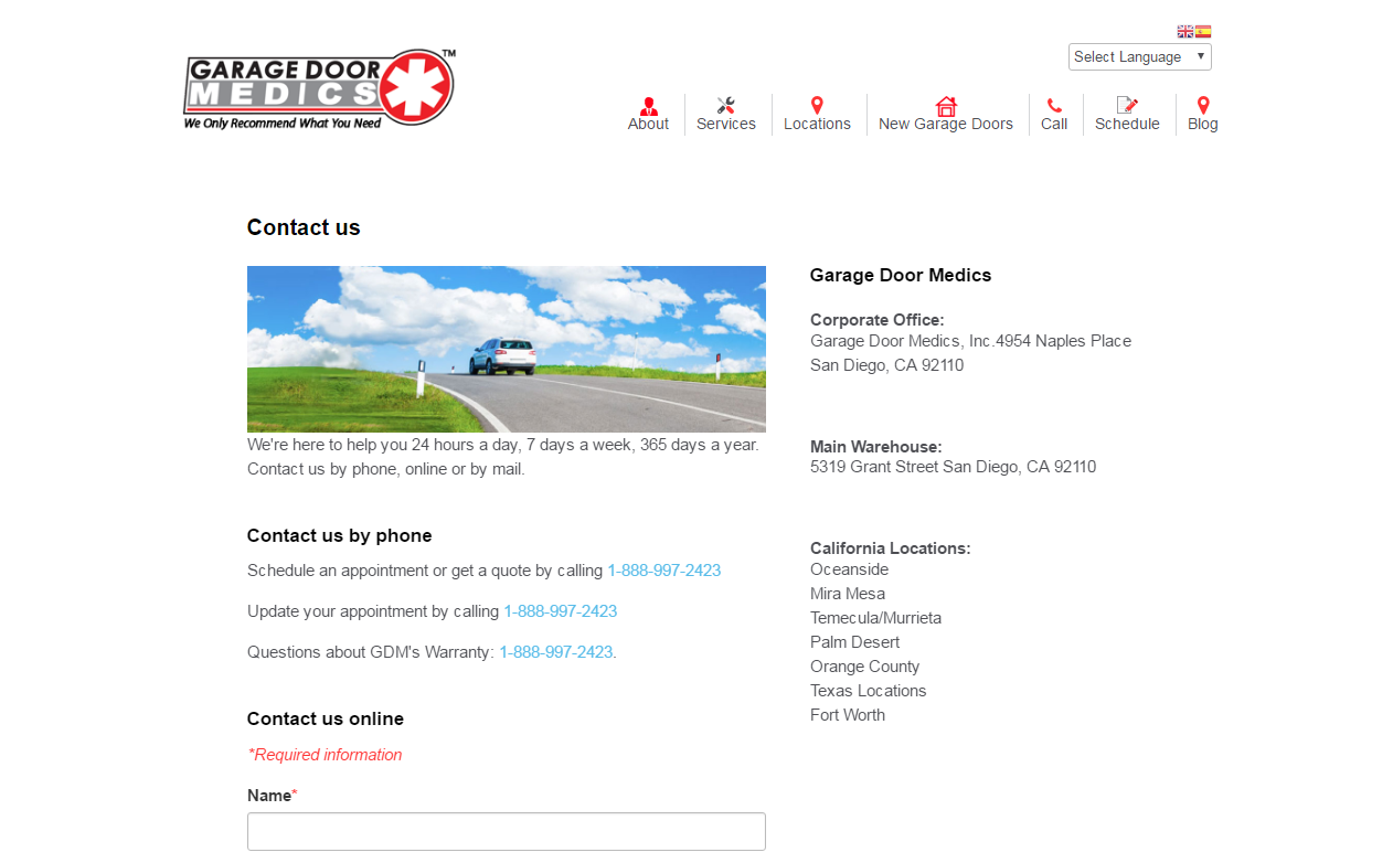 GD Medics healthcare client project