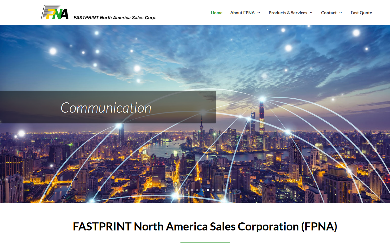 Fast performance web design project screenshot