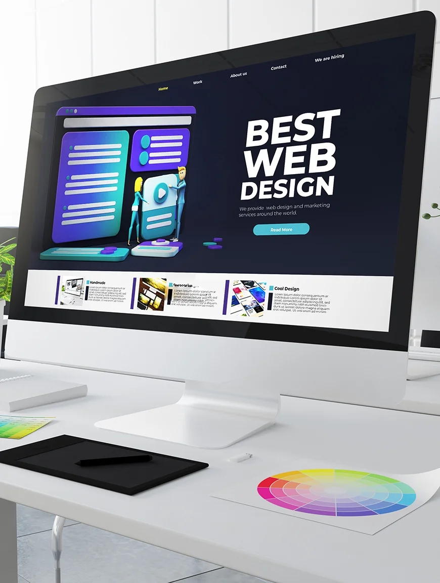 Best web design front page award